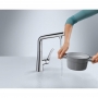 Смеситель hansgrohe Metris Select для кухонной мойки 14883000