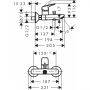 Набор смесителей Hansgrohe Logis 1222019