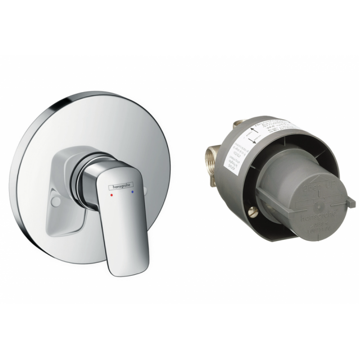 Смеситель hansgrohe Logis для душа с внутренней частью 71666000