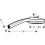 Ручной душ hansgrohe Croma 100 Multi 28536000