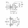 Смеситель для ванны Grohe Start Curve 23768000