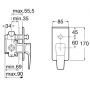 Смеситель Roca Thesis 5A0650C00