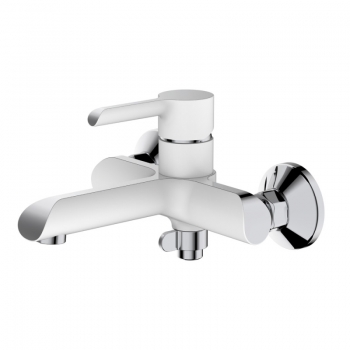 Смеситель для ванны Qtap Grand WHI 006