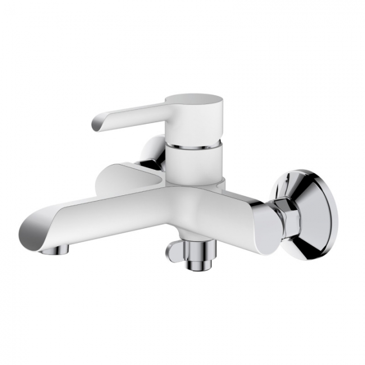 Смеситель для ванны Qtap Grand WHI 006