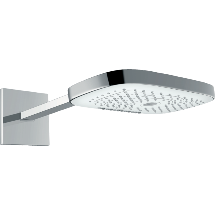 Верхний душ hansgrohe Raindance Select E 300 3jet, белый/хром 26468400