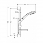 Душевой набор hansgrohe Croma 100 Mono/Unica C 27724000