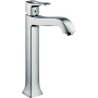 Смеситель hansgrohe Metris Classic для раковины с высоким изливом и сливным гарнитуром, хром 31078000