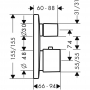 Термостат hansgrohe PuraVida для ванны 15775000