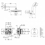 Душевая система Grohe Grohtherm 26458000+35600000+26406001+24076000