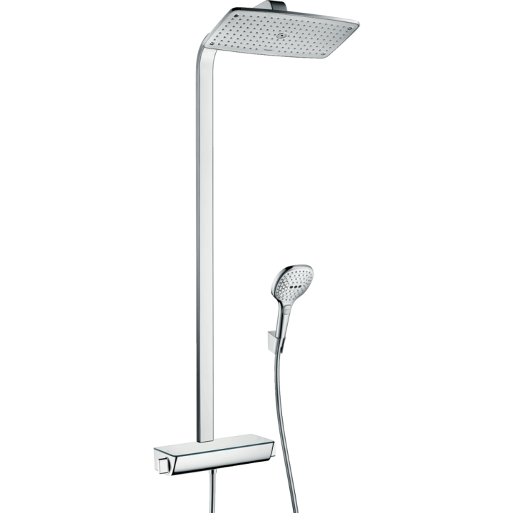 Душевая система hansgrohe Raindance Select E 360 Showerpipe с термостатом, хром 27112000