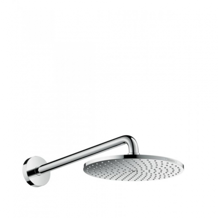 Верхний душ hansgrohe Raindance S 240 1jet P с держателем 390 мм, хром 27607000