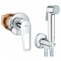 Гигиенический душ + смеситель Grohe Bau Loop (UA2904200B)